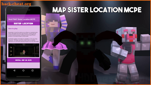 Mod FNAF Sister Location MCPE screenshot