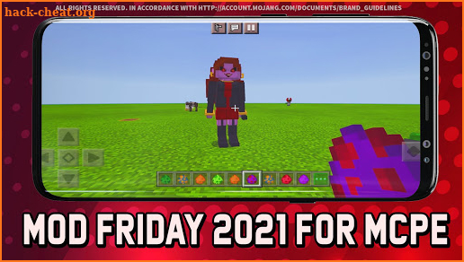 Mod FNF for Minecraft PE + Friday Night Funkin Map screenshot