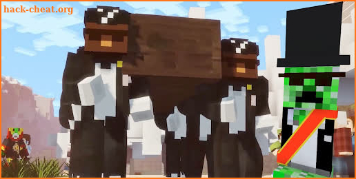 Mod for Minecraft Coffin Dance screenshot