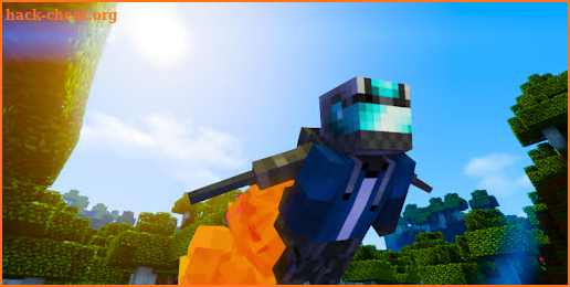 Mod for Minecraft Jetpack screenshot