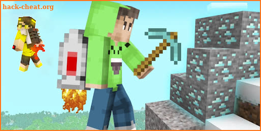 Mod for Minecraft Jetpack screenshot