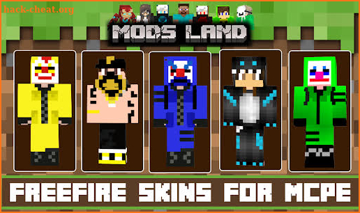 Mod FreeFire Skins For Minecraft PE screenshot