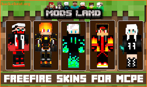 Mod FreeFire Skins For Minecraft PE screenshot