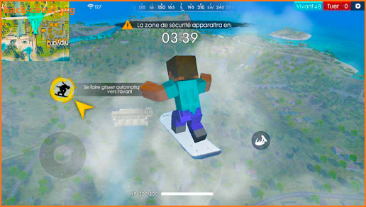 Mod Fri Fire Minecraft Skins screenshot