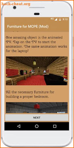 Mod Furniture MCPE screenshot