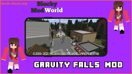 Mod Gravity Falls [For MCPE] screenshot