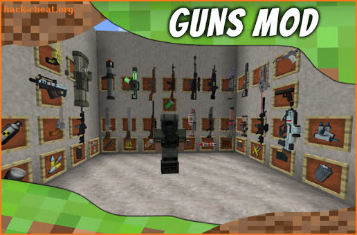 Mod Guns for MCPE. Weapons mods and addons. screenshot