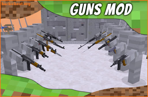Mod Guns for MCPE. Weapons mods and addons. screenshot