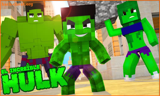 Mod Hulk Addon for MCPE screenshot