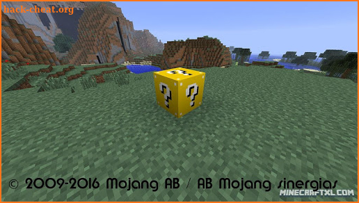 Mod Lucky Blocks minecraft pe screenshot