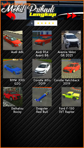 Mod Mobil Pribadi Lengkap screenshot