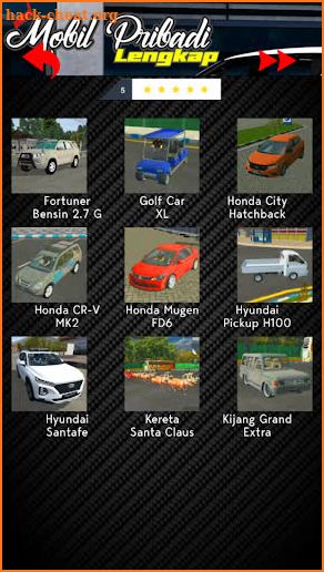 Mod Mobil Pribadi Lengkap screenshot