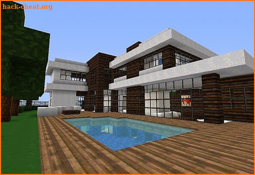 Mod Modern House Map For Minecraft screenshot