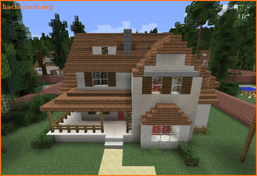 Mod Modern House Map For Minecraft screenshot