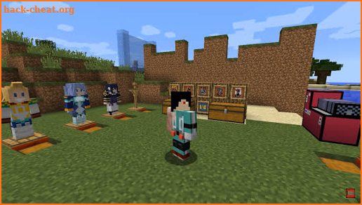 Mod My hero academia Minecraft - Boku no hero Skin screenshot