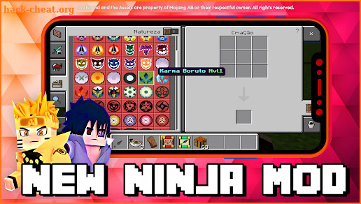Mod Naruto For Minecraft PE screenshot
