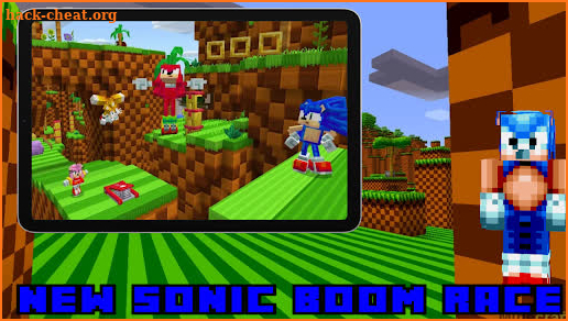 Mod New Sonic Boom Race MCPE screenshot