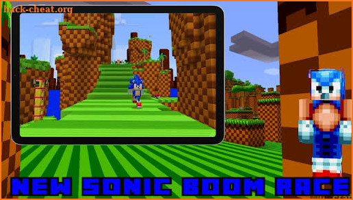 Mod New Sonic Boom Race MCPE screenshot