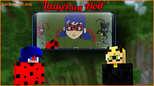 Mod Noir LadyBug for Minecraft screenshot