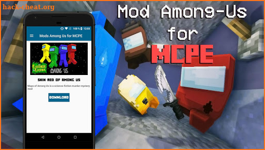 Mod of Among Us for Minecraft PE screenshot