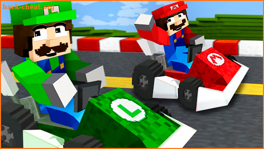 Mod of Mario Cars for Minecraft PE screenshot