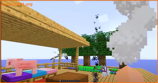 Mod One block Raft Survival screenshot