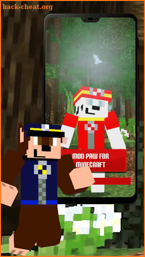 Mod Paw for Minecraft screenshot