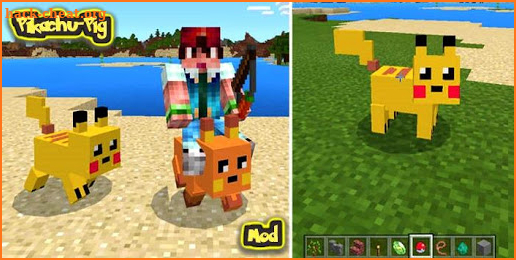 Mod Pikachu-Pig MCPE screenshot