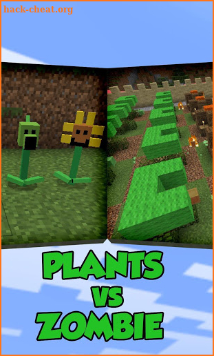 Mod Plants vs. Zombies - Blocky Battle screenshot