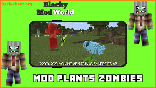 Mod Plants vs. Zombies [For MCPE] screenshot