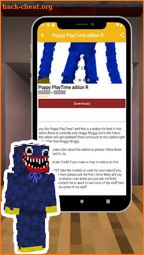 Mod Poppy Play Time for MCPE screenshot