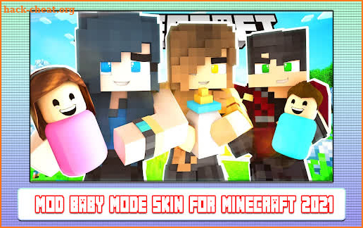 Mod Skin Baby Mode for Minecraft 2022 screenshot