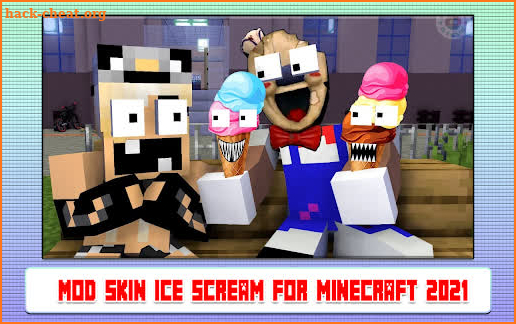 Mod Skin Ice Scream for Minecraft 2022 screenshot
