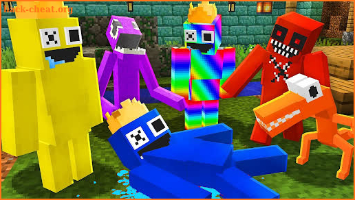 Mod Skin Rainbow Friends MCPE screenshot