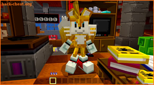 mod sonic for Minecraft PE screenshot