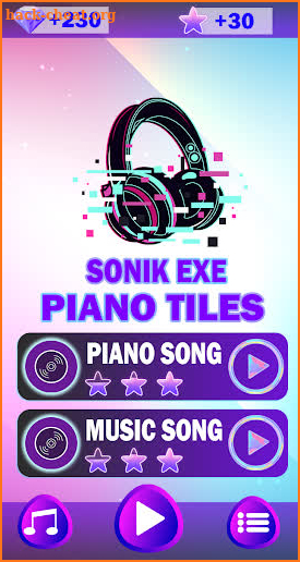 Mod Sonik.EXE Piano Tiles screenshot