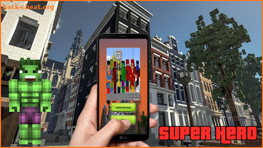 Mod Super Hero Mobs Minecraft screenshot