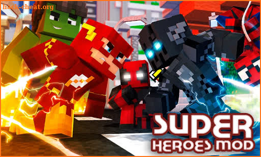 Mod Superheroes for Minecraft PE screenshot