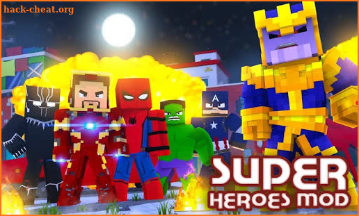 Mod Superheroes for Minecraft PE screenshot