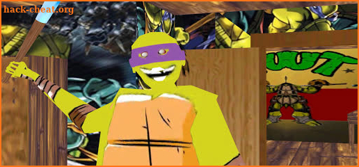 MOD Turtle! Granny Green Ninja : Scary Horror MAP screenshot