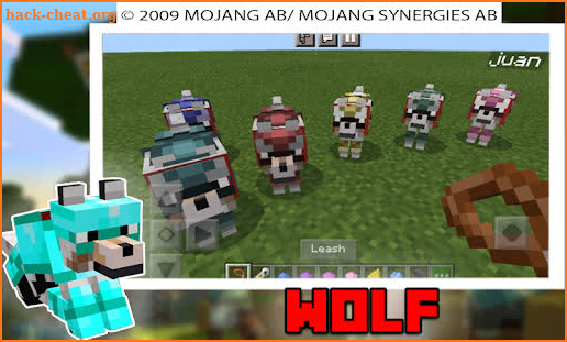 Mod Wolf Armor Craft for Minecraft PE 🐺 MCPE Mods screenshot