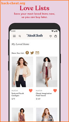Modcloth – Unique Indie Women's Fashion & Style screenshot