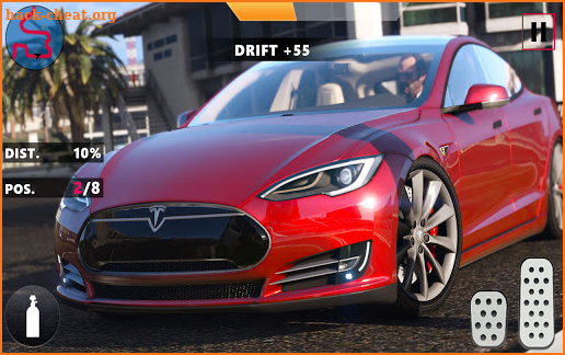 Model S: Extreme Modern City Car Drift & Drive screenshot