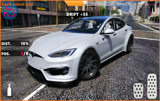 Model S: Extreme Modern City Car Drift & Drive screenshot