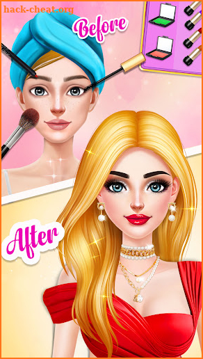 Model Stylist Makeup Dress up screenshot
