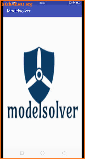 Modelsolver screenshot