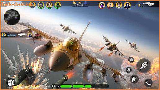 Modern Air Combat Jet Warplane screenshot