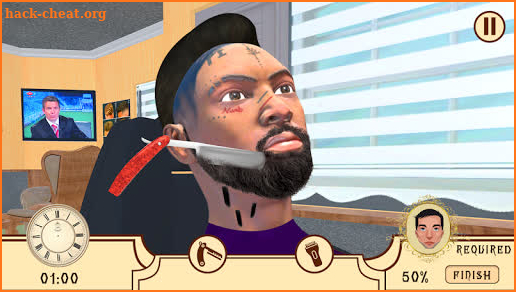 Modern Barber Hair Salon - Beard Makeover Game screenshot