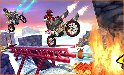 Modern Bike Stunt Racing - Moto Bike Shooting Game screenshot