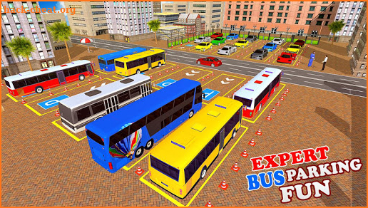 Modern Bus Drive 3D Parking new Games - Bus Games screenshot